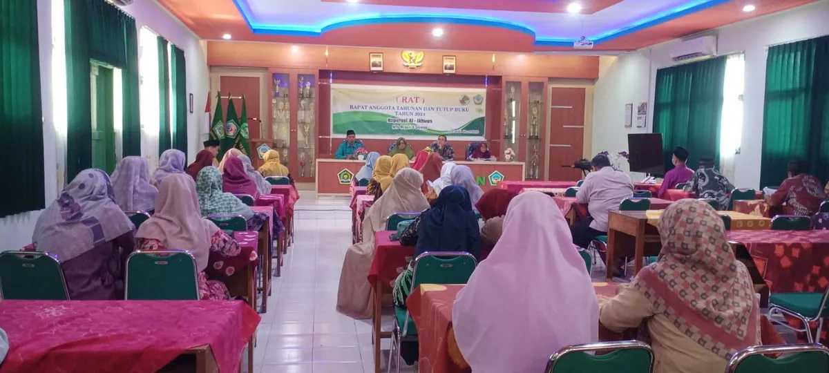 MTsN 8 Sleman Sukses Gelar Rapat Anggota Tahunan Koperasi Al-Ikhwan