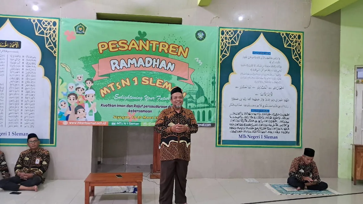 Resmi Dibuka! Pesantren Ramadan di MTsN 1 Sleman Hadirkan Kegiatan Edukatif dan Religius