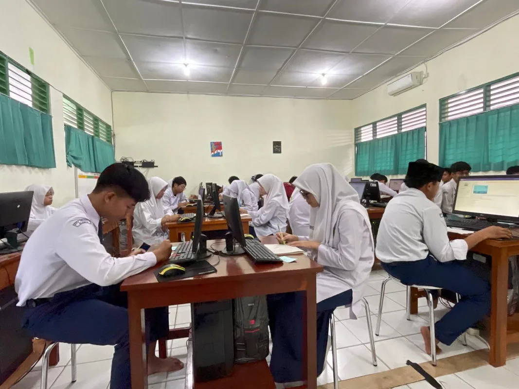 Songsong ASPD, MTsN 10 Sleman Sukses Laksanakan Tes Pemantapan Asesmen