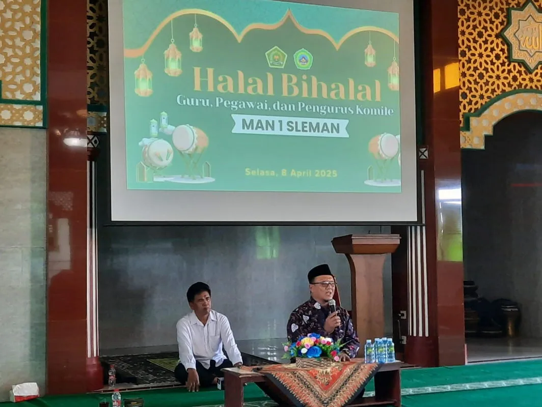 Halal Bihalal MAN 1 Sleman: Menguatkan Silaturahmi, Menyatukan Tekad