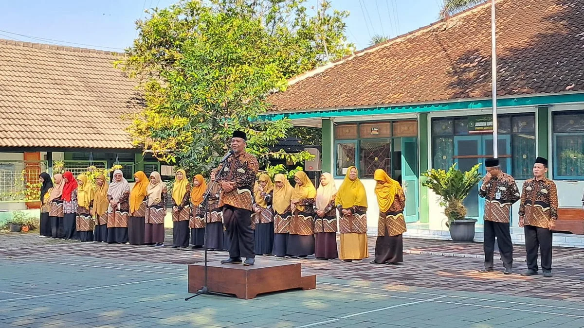 Pasca Lebaran, MTsN 1 Sleman Gelar Halal bi Halal Penuh Kehangatan