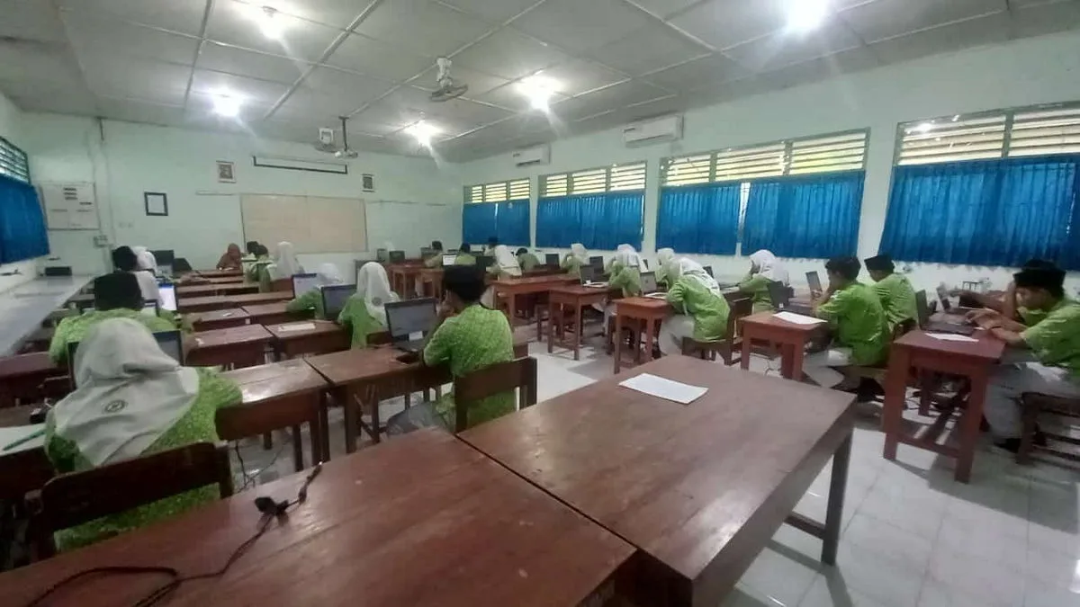 Siswa Kelas IX MTsN 9 Sleman Ikuti PP- ASPD DIY Hari Pertama