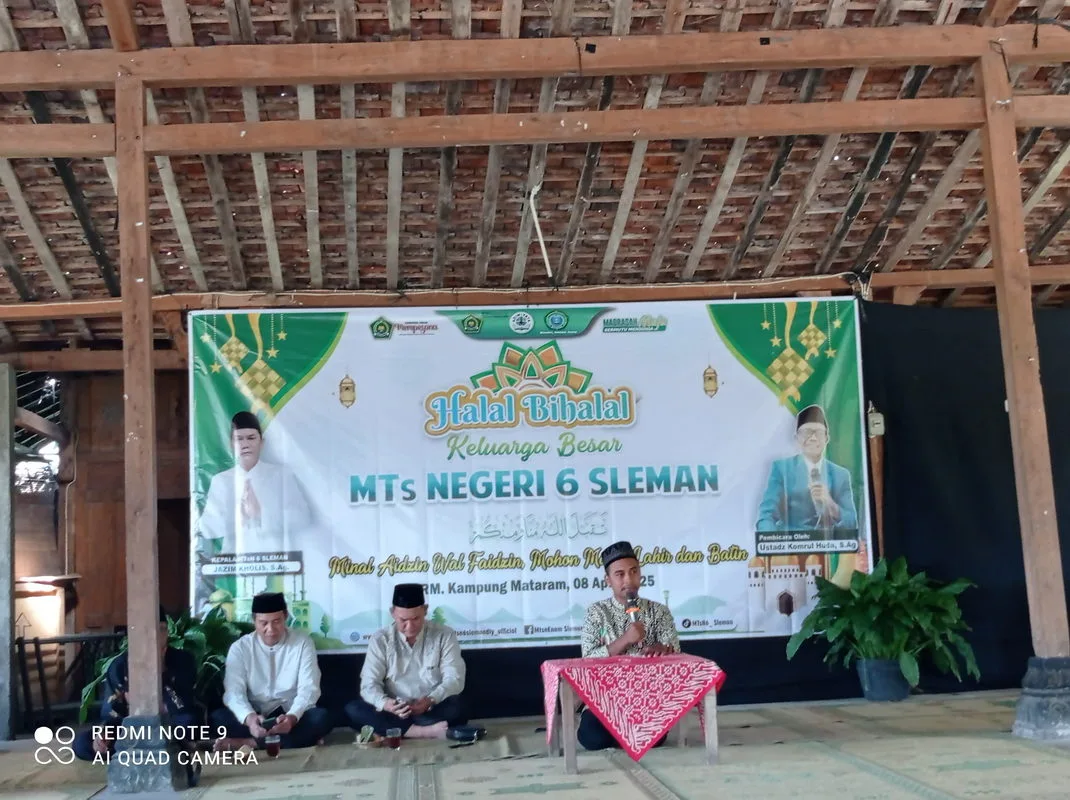 MTsN 6 Sleman Gelar Halalbihalal