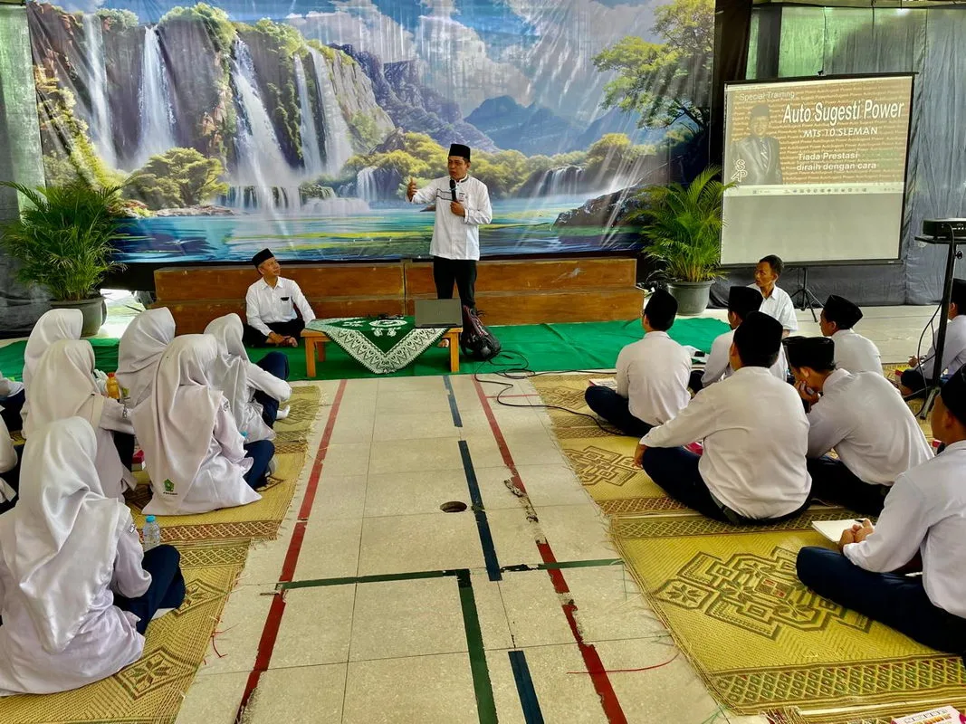 “Auto Sugesty Power”  Antar Sukses ASPD MTsN 10 Sleman
