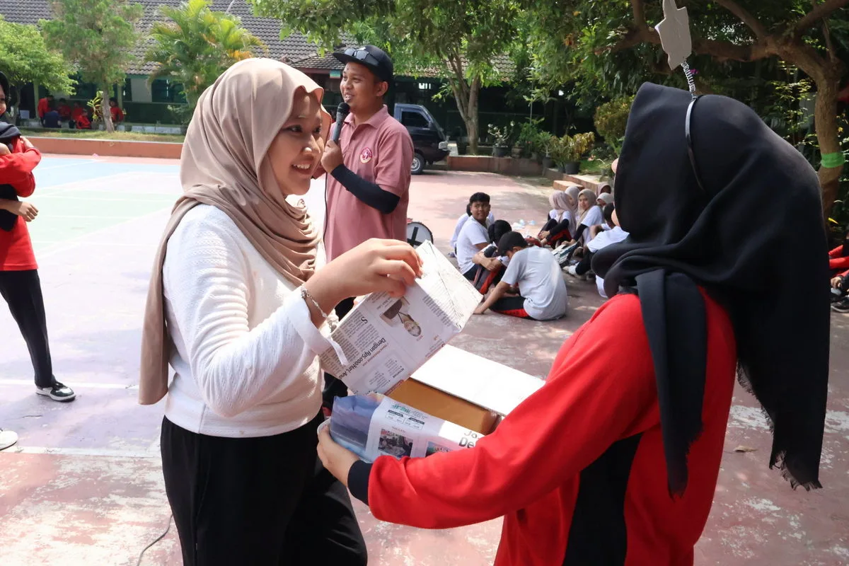 Karnaval HAB ke-47 MTsN 8 Sleman Meriah dengan Door Prize