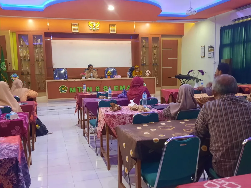 Jelang PPDB Gelombang 1, MTsN 8 Sleman Gelar Koordinasi