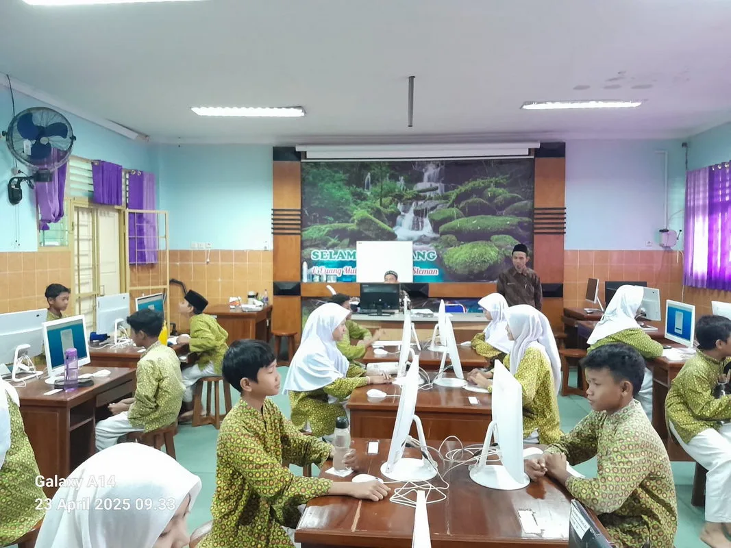 MIN 2 Sleman Laksanakan Try Out ASPDBK Tahap Ketiga