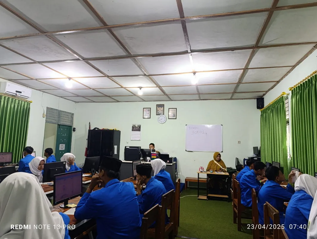 Asesmen Madrasah Kelas 9 MTsN 2 Sleman Resmi Dimulai