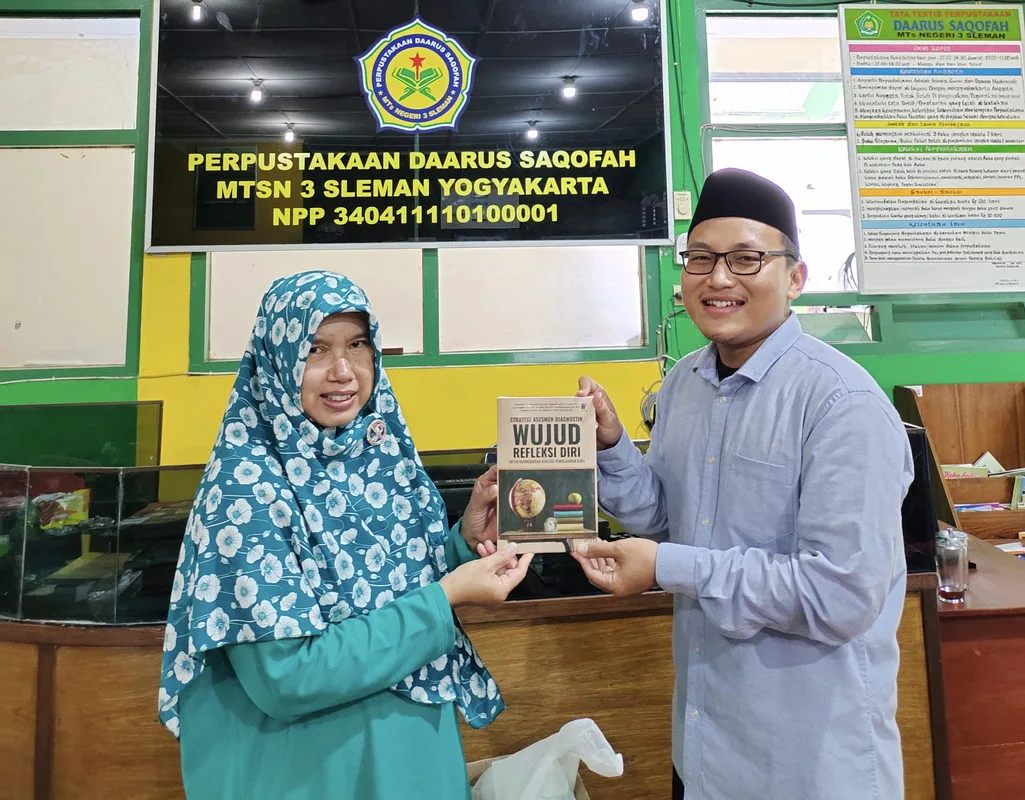 Guru MTsN 3 Sleman Terbitkan Buku untuk Tingkatkan Kualitas Pembelajaran Guru