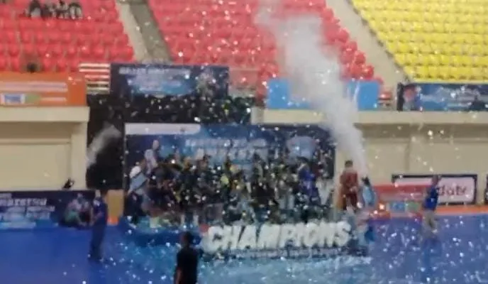 MTsN 6 Sleman Sabet Juara 1 Futsal Kompetisi ByU Championship
