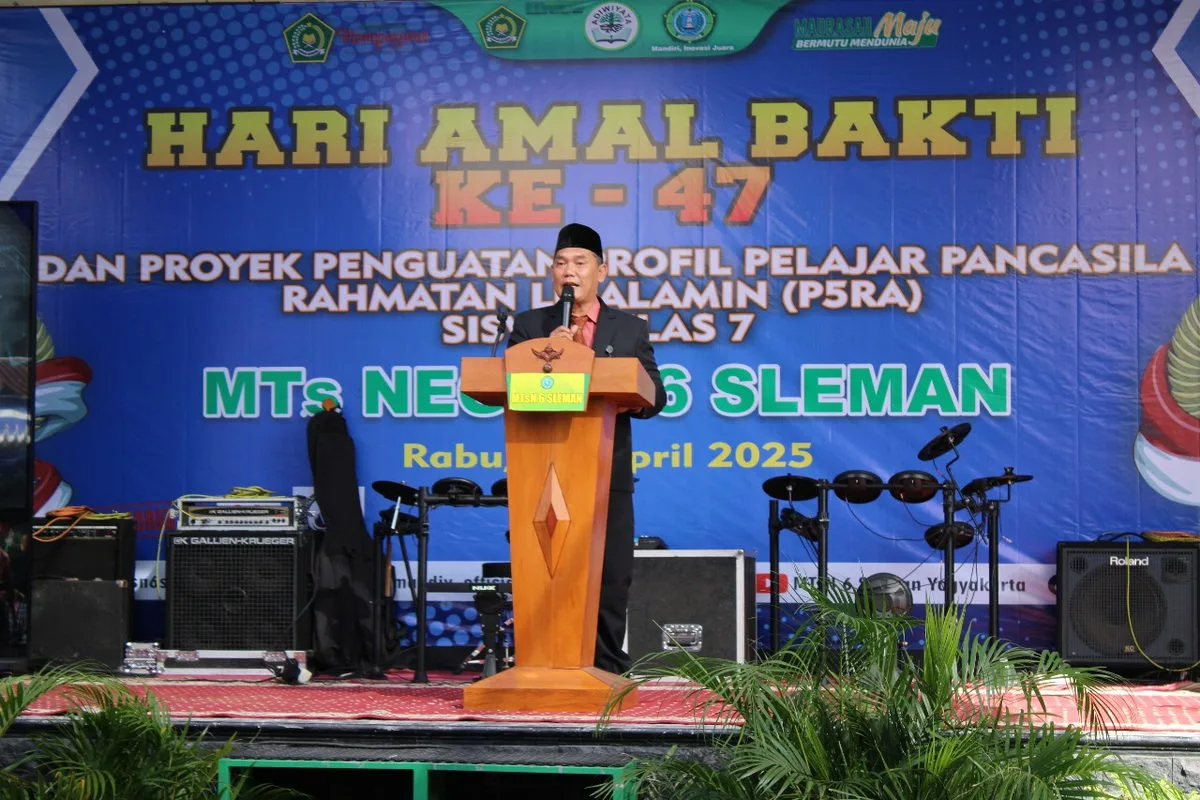 Gebyar HAB ke-47 MTsN 6 Sleman Berlangsung Meriah