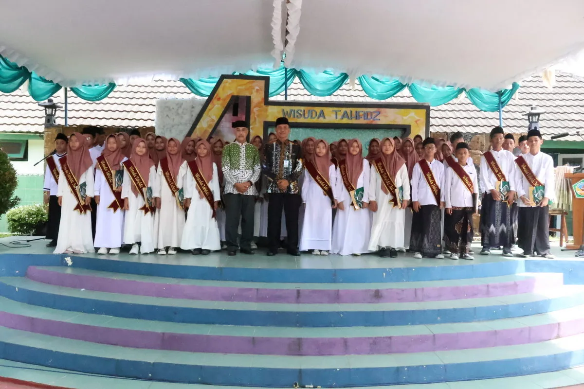 Gelaran Wisuda Tahfidz MTsN 8 Sleman pada Puncak HAB ke-47