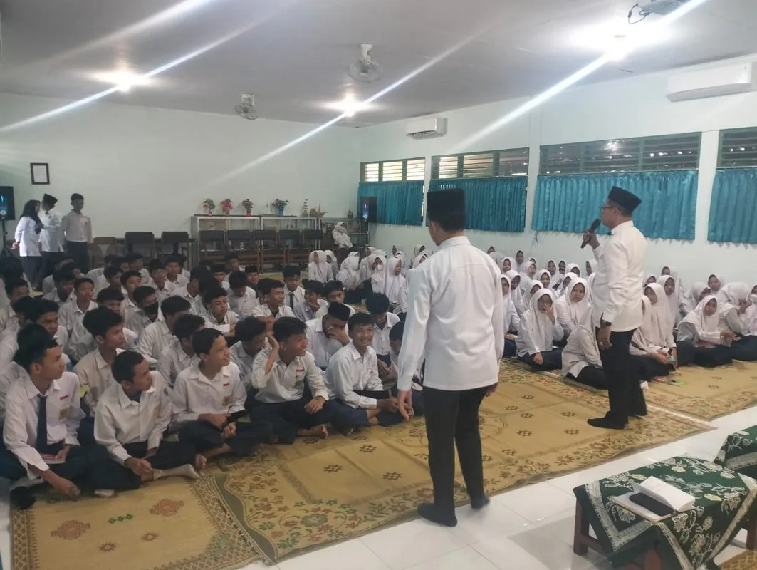 Guru BK dan Waka Kesiswaan MTsN 9 Sleman Persiapkan Agenda AMT untuk Kelas IX