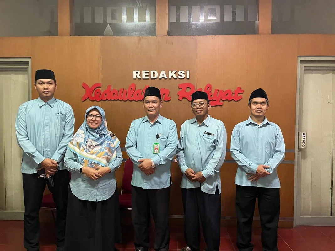 MTsN 6 Sleman Audiensi ke Redaksi SKH Kedaulatan Rakyat