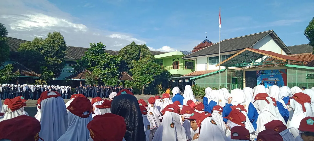 Peringati Hari Pendidikan Nasional, MIN 1 Sleman Gelar Upacara Terintegrasi Bersama MAN 3 dan MTsN 6 Sleman