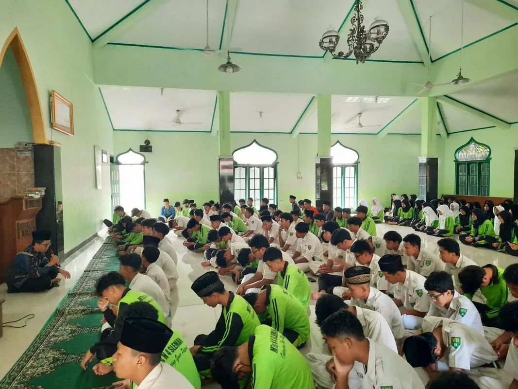Jelang ASPD, MTsN 4 Sleman Mantapkan Mental Siswa dengan Mujahadah