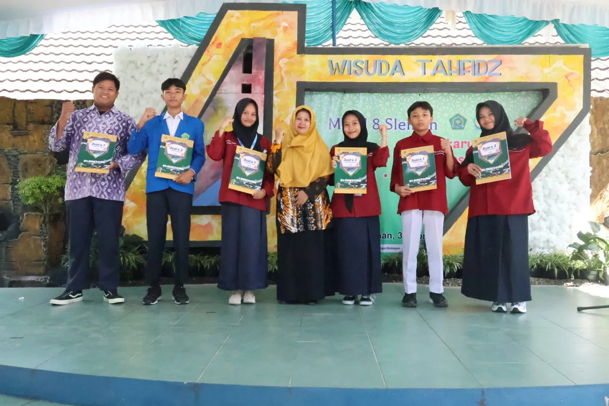 MTsN 8 Sleman Umumkan Juara Karnaval Gaya Hidup Sehat di Puncak HAB ke-47