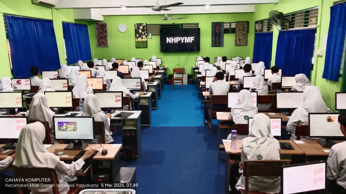 Kelas IX MTsN 6 Sleman Ikuti ASPD