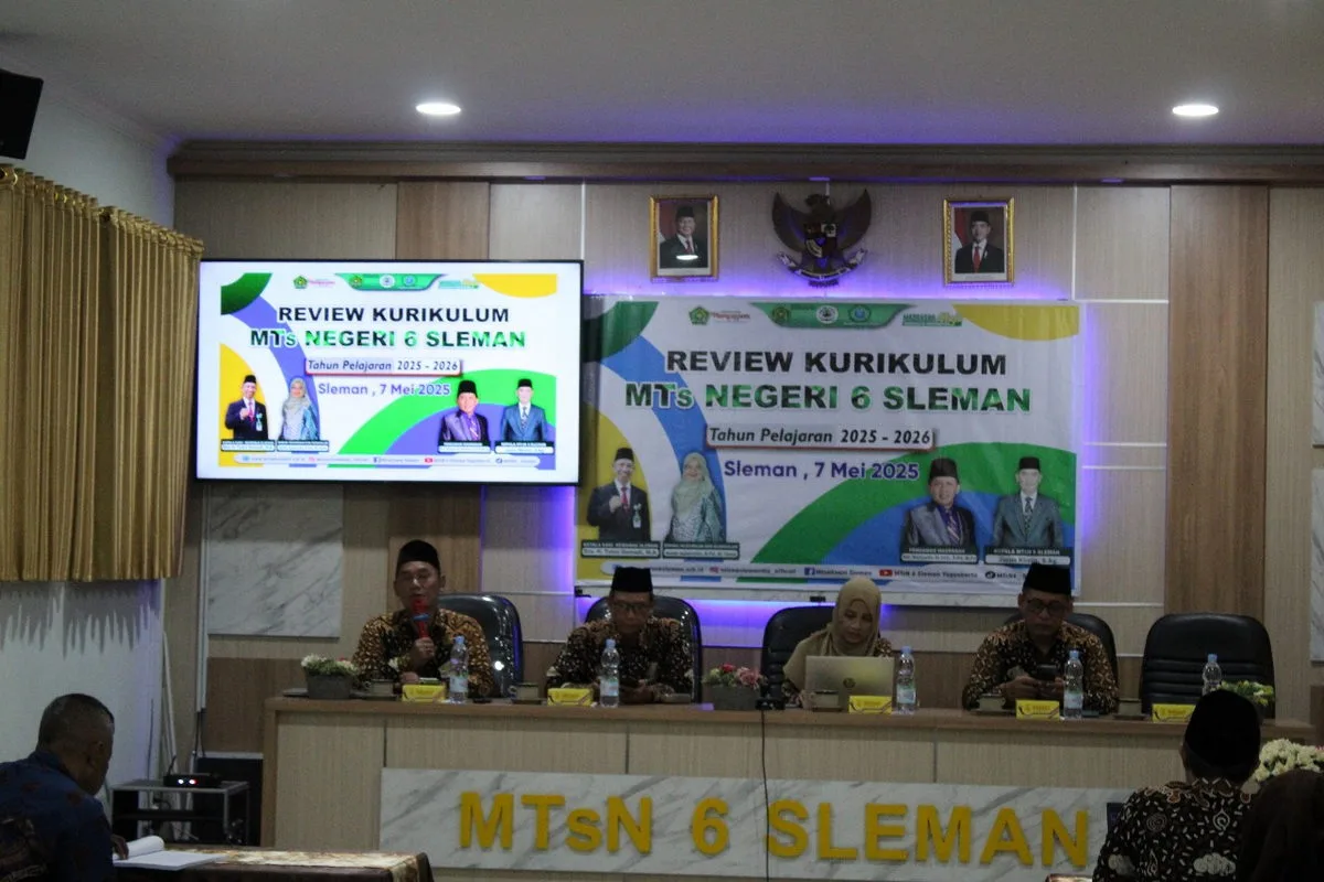 Anita Isdarmini Sebut Kurikulum MTsN 6 Sleman Kreatif dan Inovatif