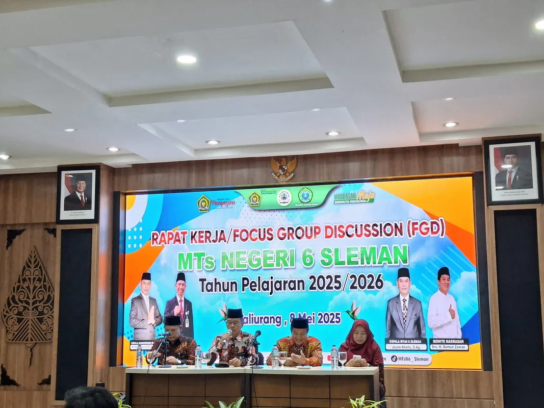 Rapat Kerja MTsN 6 Sleman Digelar