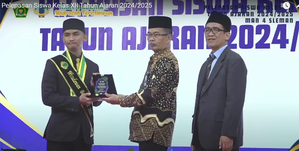 Resmi Lulus, 191 Siswa MAN 4 Sleman Siap Melangkah ke Masa Depan