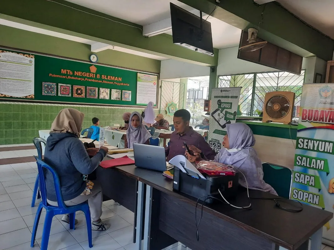 Hari Terakhir Pendaftaran PPDB Jalur Prestasi, MTsN 8 Sleman Siap Gelar Seleksi Lanjutan