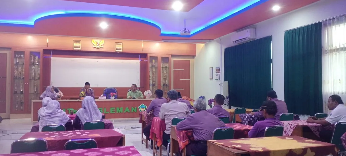 Panitia Latihan Kurban MTsN 8 Sleman Gelar Koordinasi