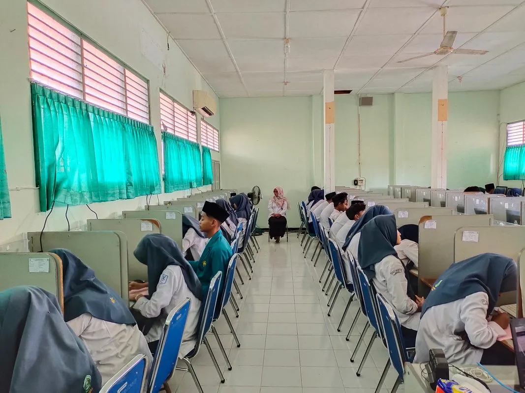 Siswa MTs Negeri 3 Sleman Ikuti ASPD Matematika dengan Lancar