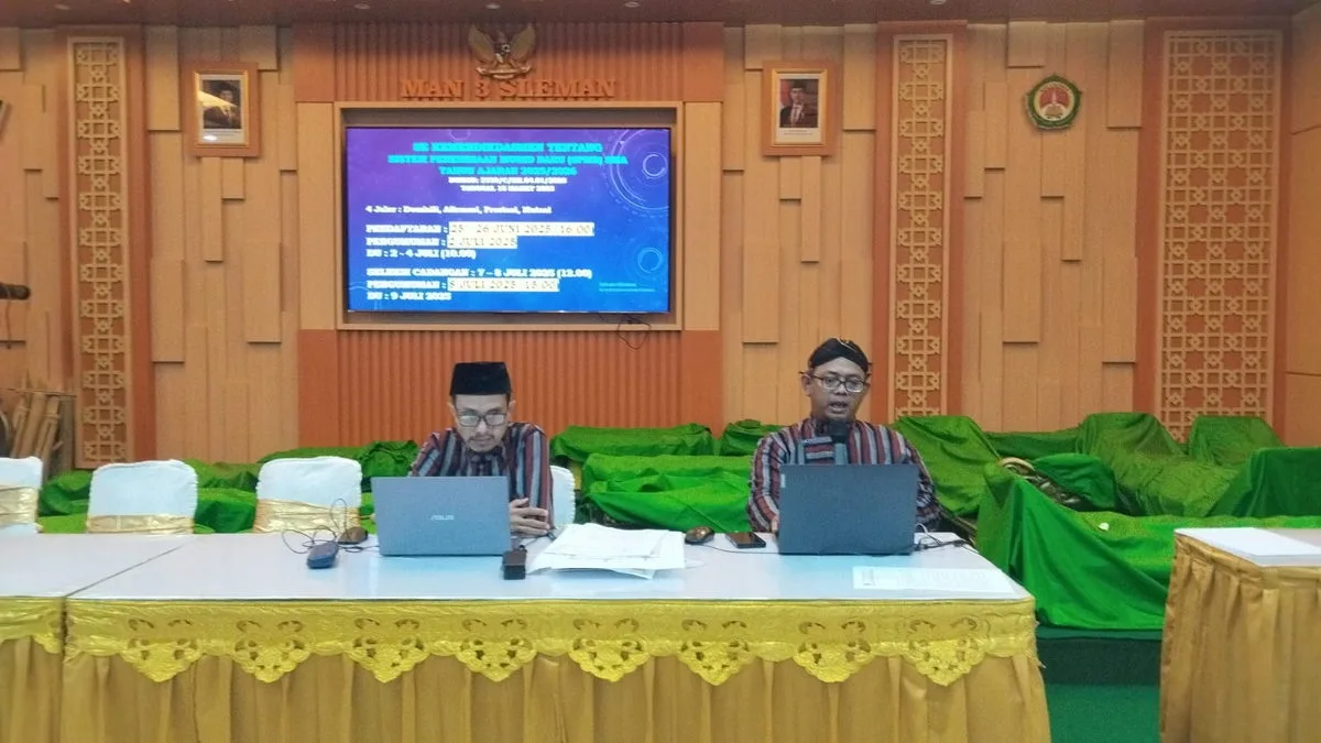 Jelang Pelaksanaan Sumatif Akhir, MAN 3 Sleman Adakan Rapat Koordinasi