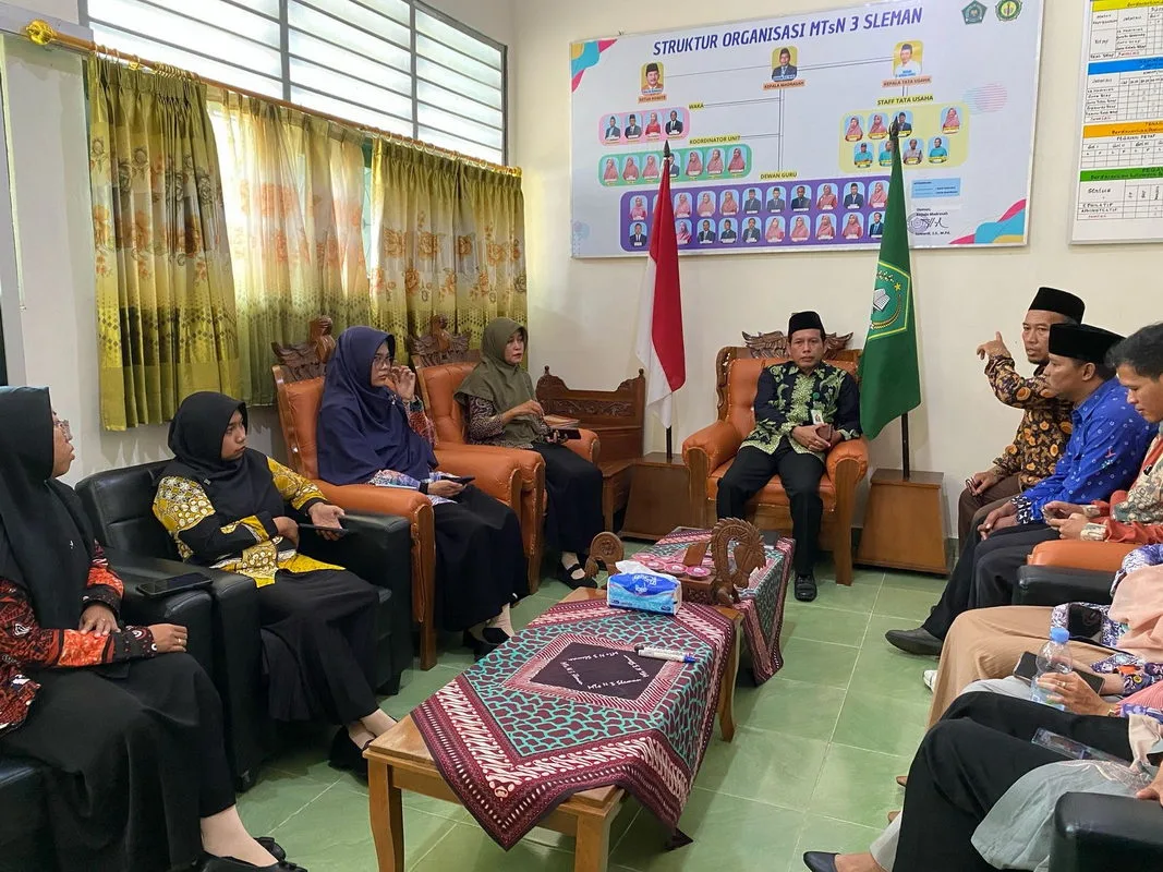 Sambut Generasi Berprestasi, Panitia PPDB Jalur Prestasi MTs Negeri 3 Sleman Adakan Koordinasi
