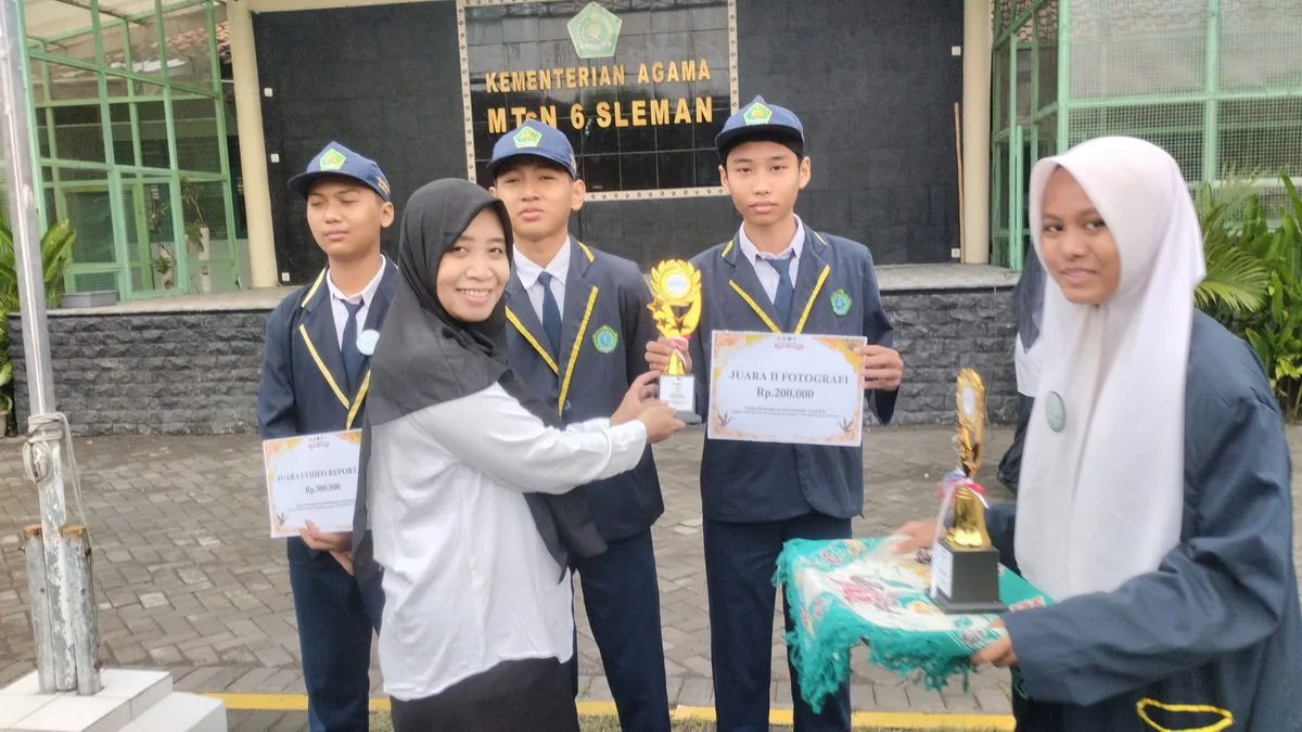 MTsN 6 Sleman Apresiasi Siswa di Harkitnas