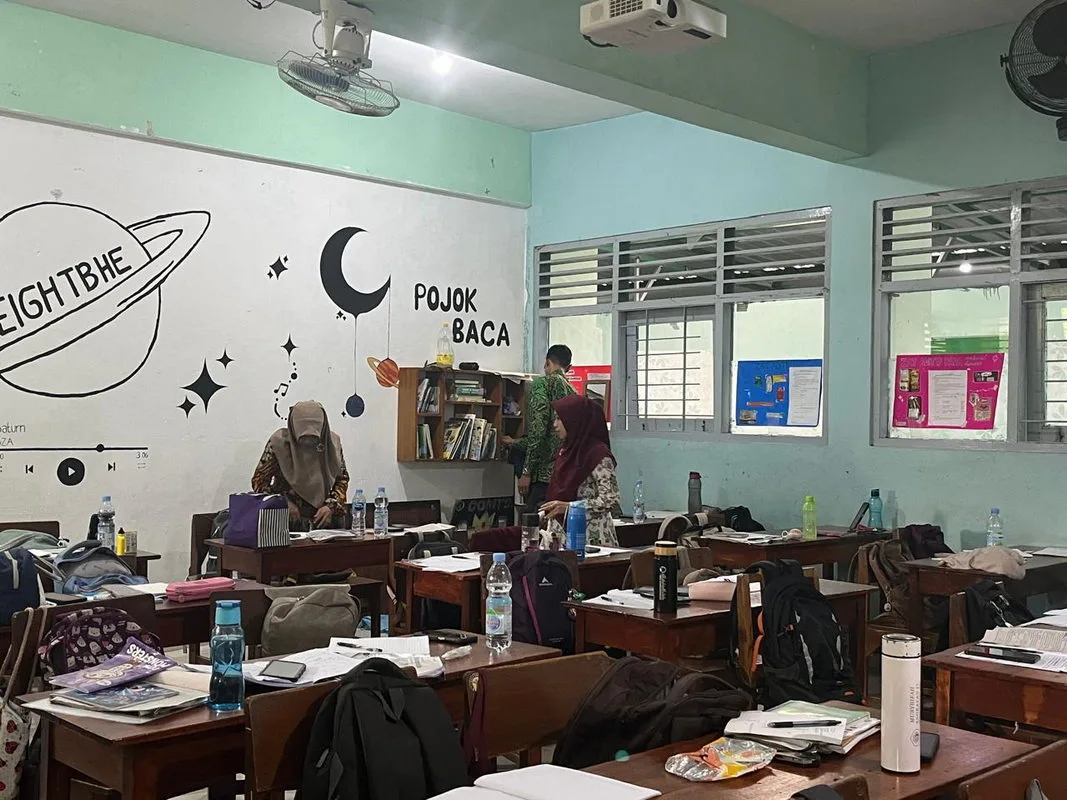 Tim Kesiswaan MTsN 6 Sleman Sidak Kedisiplinan