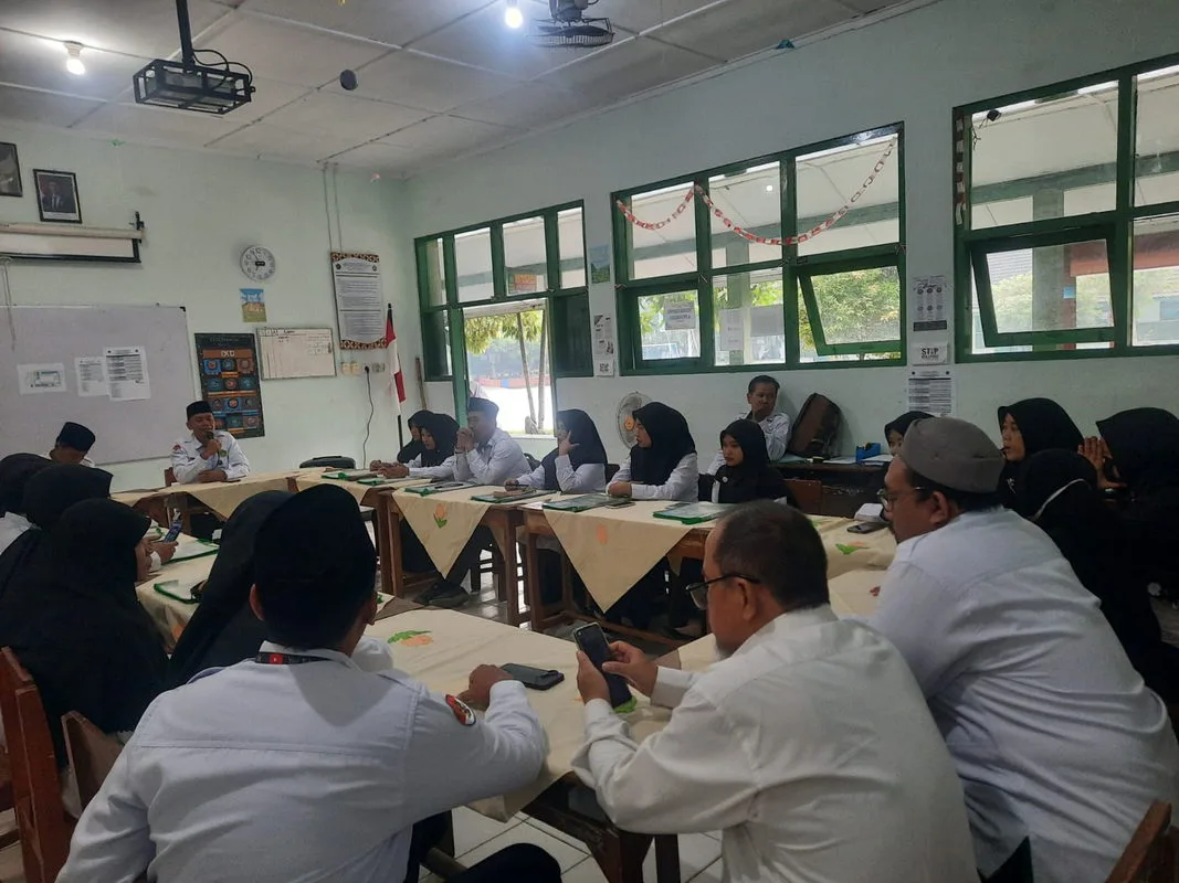MTsN 8 Sleman Gelar Briefing Pengawas dan Panitia Asesmen Sumatif Akhir Tahun