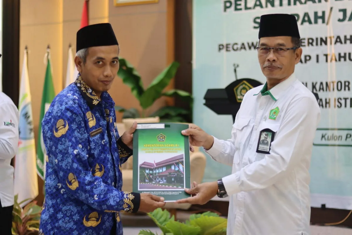 Muhammad Nurhadi Resmi Dilantik sebagai PPPK, Wujud Pengabdian 20 Tahun di MTsN 8 Sleman