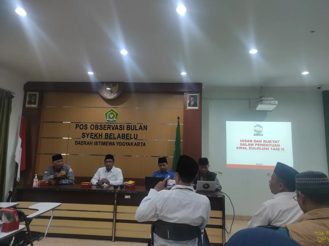 Guru IPA MTs Sleman Ikuti Pemantauan Hilal Nasional Awal Zulhijah di Observatorium Syekh Bela Belu