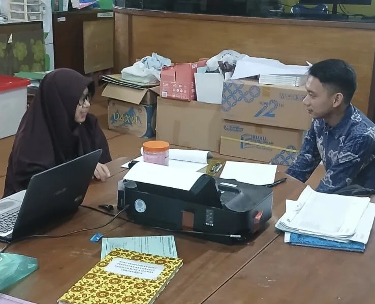 Perpustakaan Daarus Saaqofah MTsN 3 Sleman Menjadi Tempat Penelitian Mahasiswa Pascasarjana UIN Sunan Kalijaga