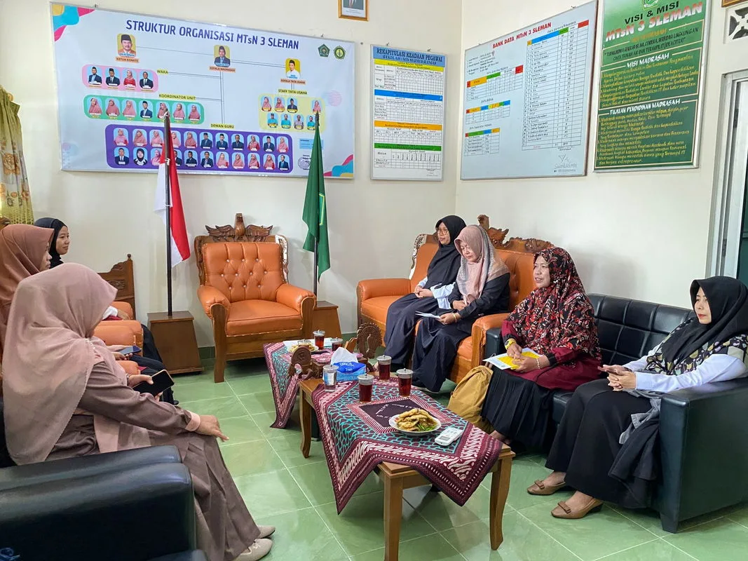 Persiapkan Pertemuan Rutin DWP, MTs N 3 Sleman Agendakan Rakor