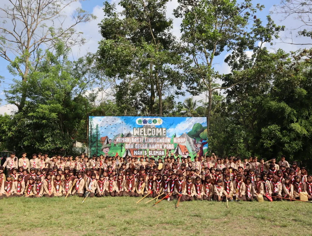 KBLH dan Gelar Karya MAN 5 Sleman Berlangsung Sukses dan Penuh Antusiasme