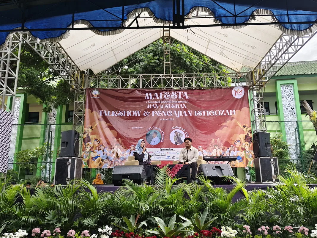 MAN 2 Sleman Gelar Talkshow Bersama Abdurrafi Afif