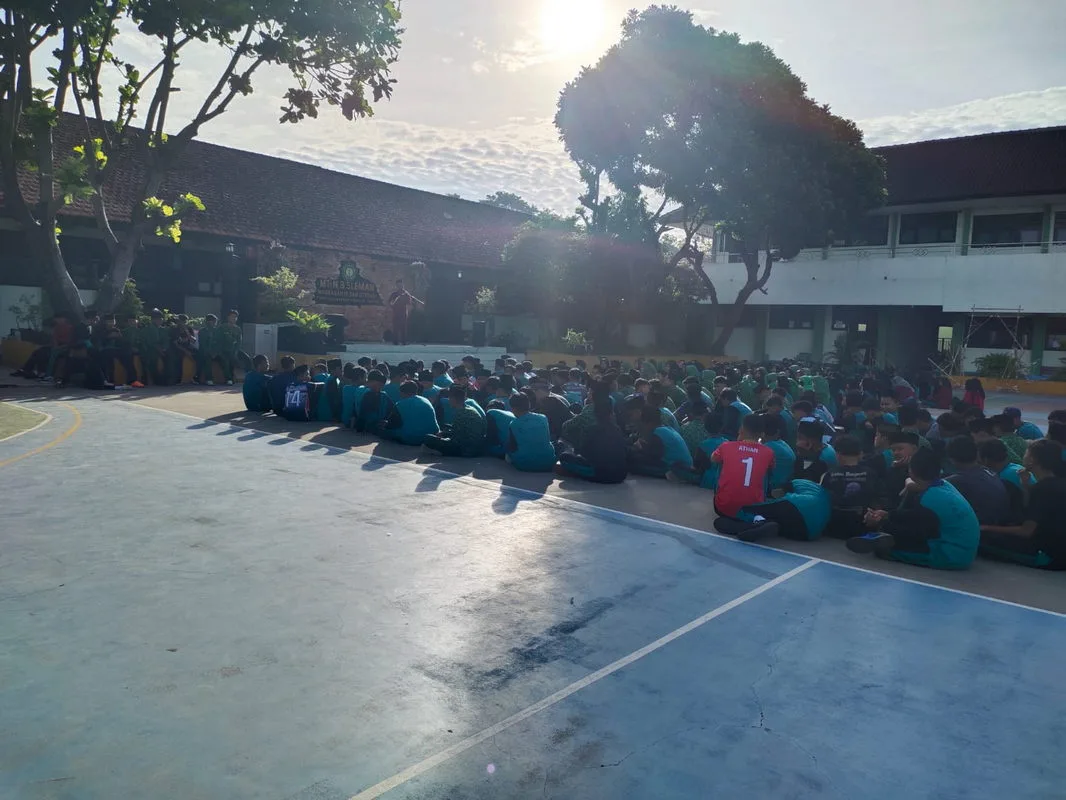 Minimalisasi Pelanggaran,  Tim Ketertiban MTs Negeri 3 Sleman Ambil Langkah Lanjutan