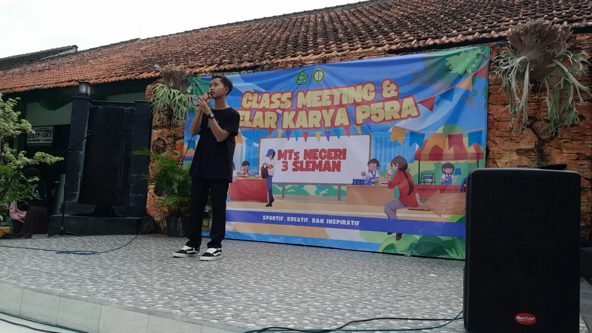 Seru dan Merdu, Lomba Menyanyi dalam Rangka Classmeeting di MTs N 3 Sleman
