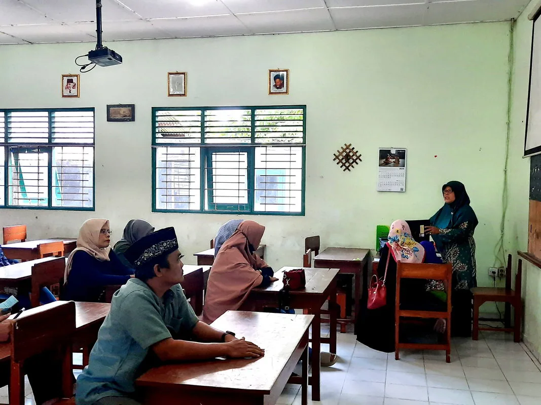 MTsN 4 Sleman Laksanakan Pembagian Rapor Semester Genap