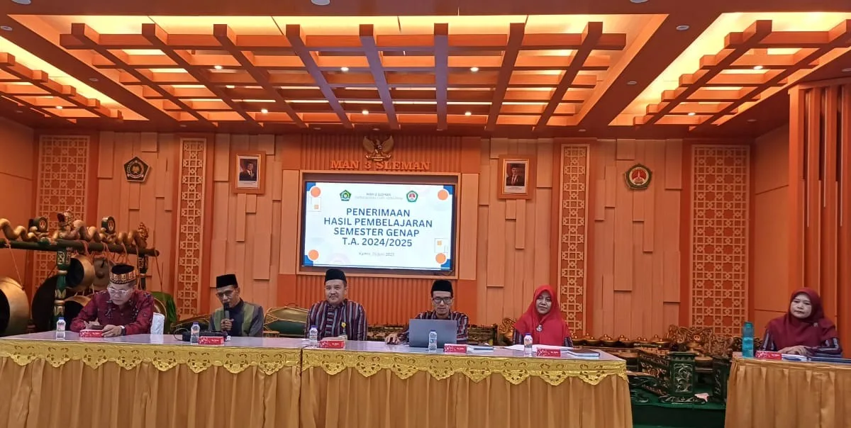 Pertemuan Komite MAN 3 Sleman, Siapkan Siswa Sambut Tahun Ajaran Baru 2025/2026