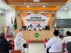 Uji Publik Kurikulum MTsN 4 Sleman, Perkuat Sinergi Menuju Pendidikan Bermutu