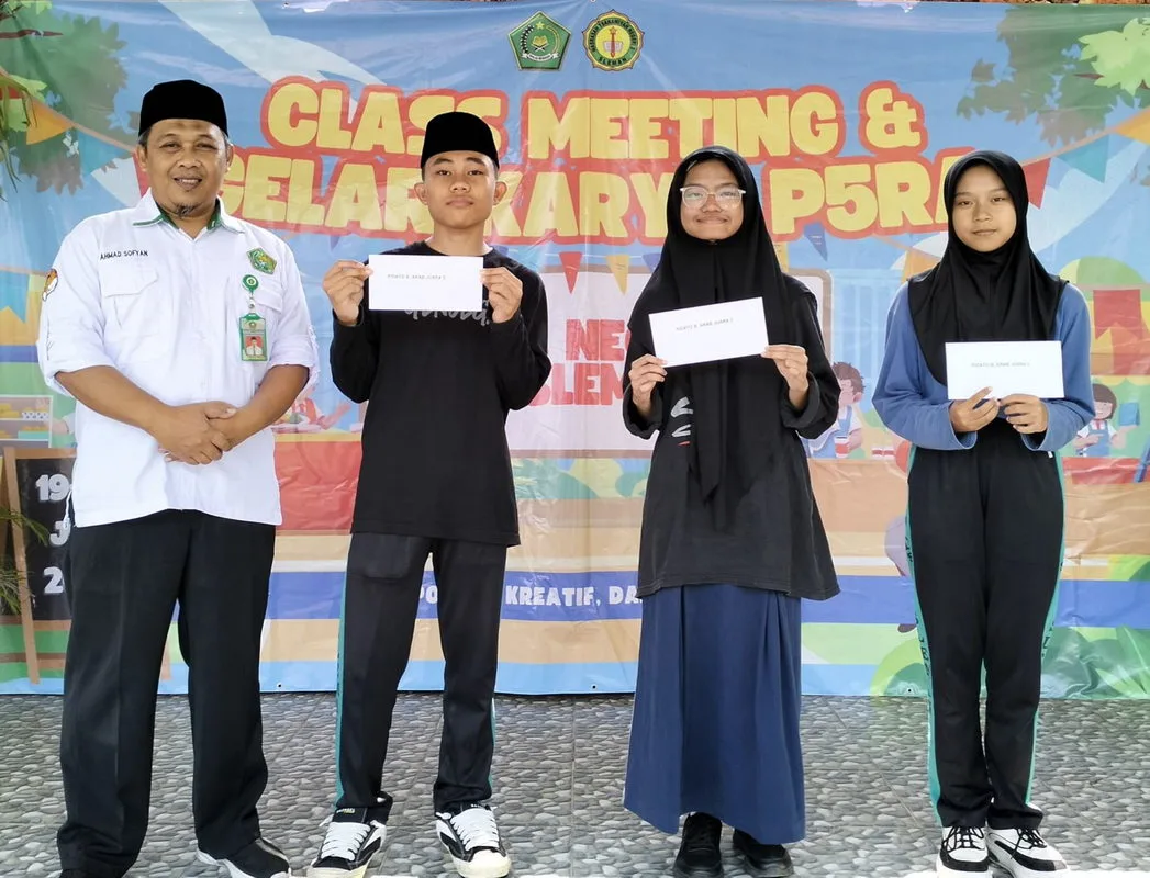 Meriah, MTs N Sleman Umumkan Pemenang Lomba Classmeeting