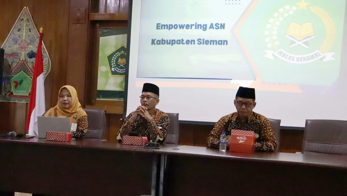 Tingkatkan Profesionalisme, Kemenag Sleman Gelar Pembinaan ASN Pendidik Madrasah