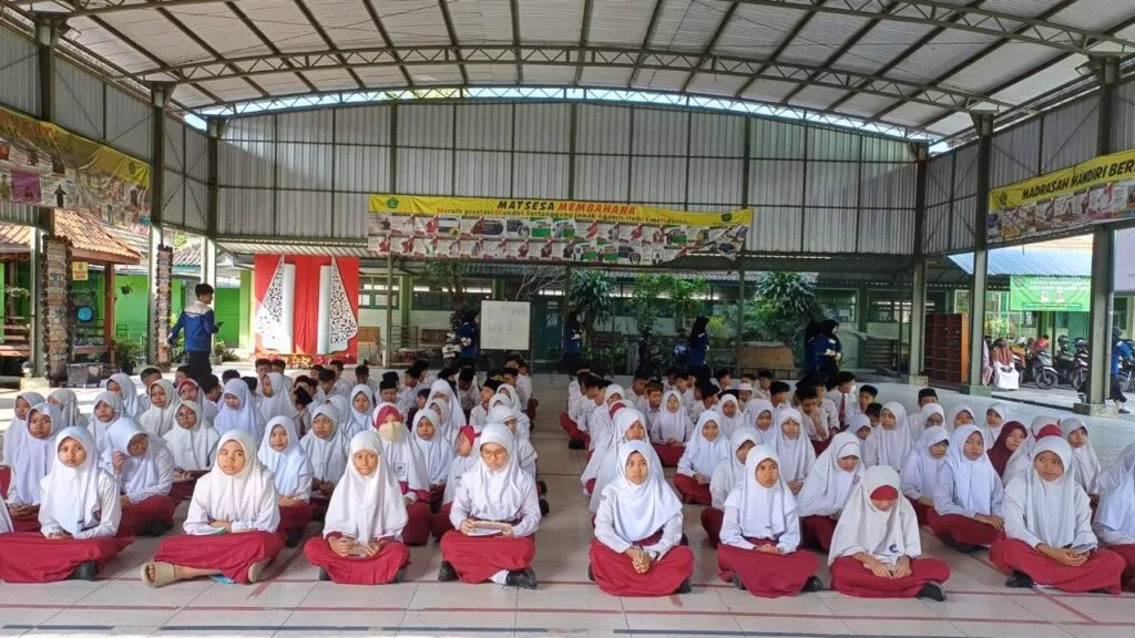 Antusias, Siswa Baru MTsN 10 Sleman Ikuti Gelar Pra-Matsama
