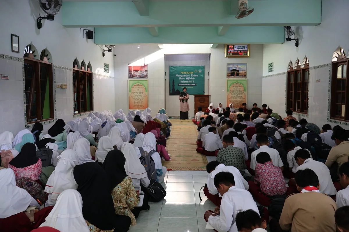 MTsN 8 Sleman Gelar Pengarahan MATSAMA untuk Siswa Baru