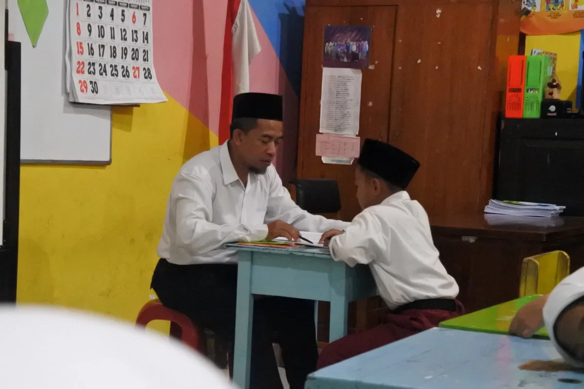Placement Test, Agenda Kelas 1 Matsama Hari Kedua MIN 2 Sleman