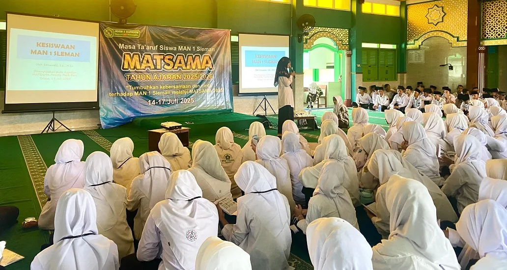 Hari Kedua MATSAMA MAN 1 Sleman: Gali Potensi, Nyalakan Motivasi Diri